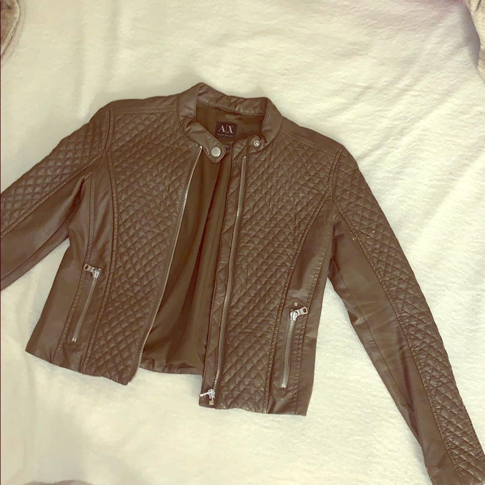Ax leather jacket